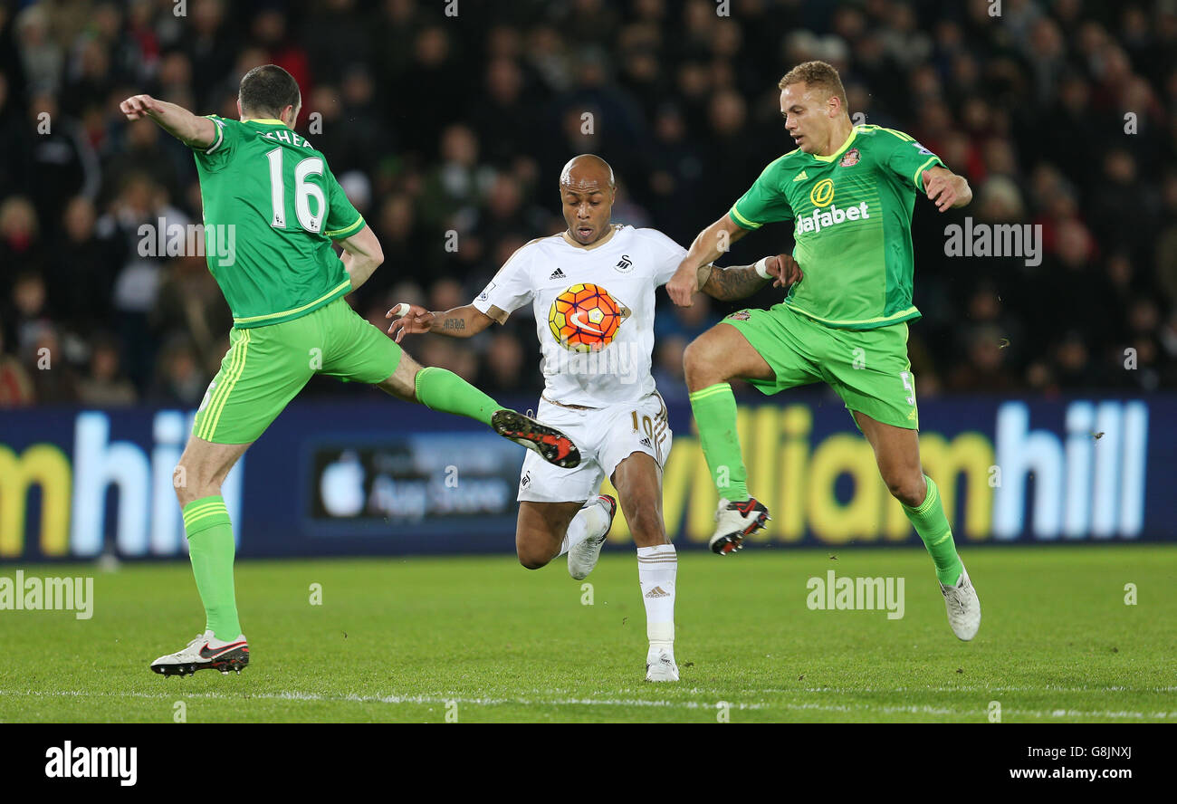 Swansea City V Sunderland - Barclays Premier League - Liberty Stadium Stockfoto
