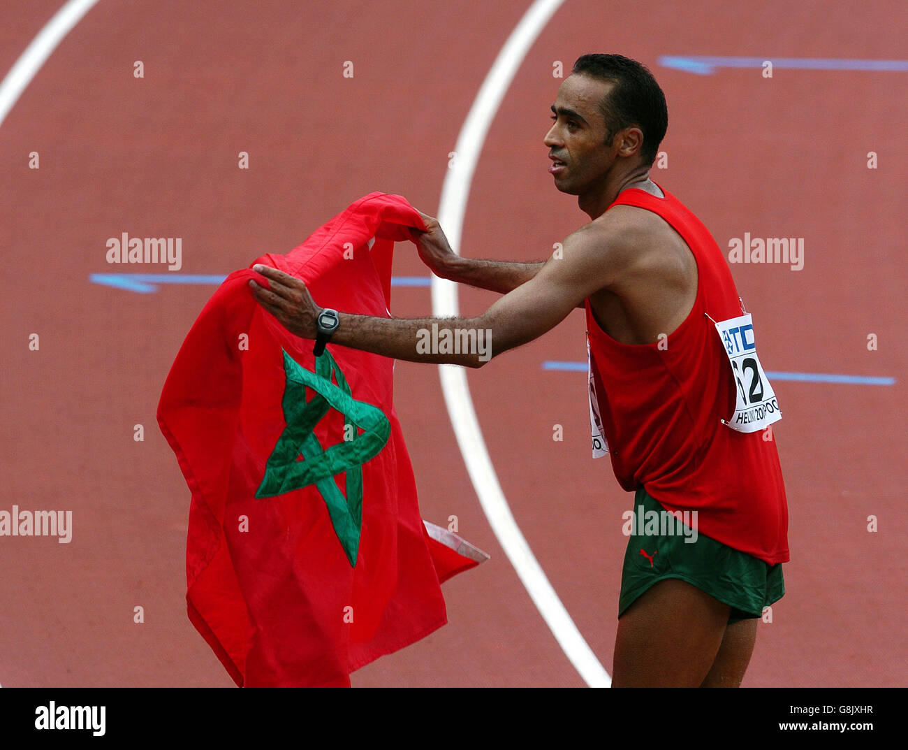 Leichtathletik - Welt der IAAF Leichtathletik WM - Helsinki 2005 - Olympiastadion Stockfoto