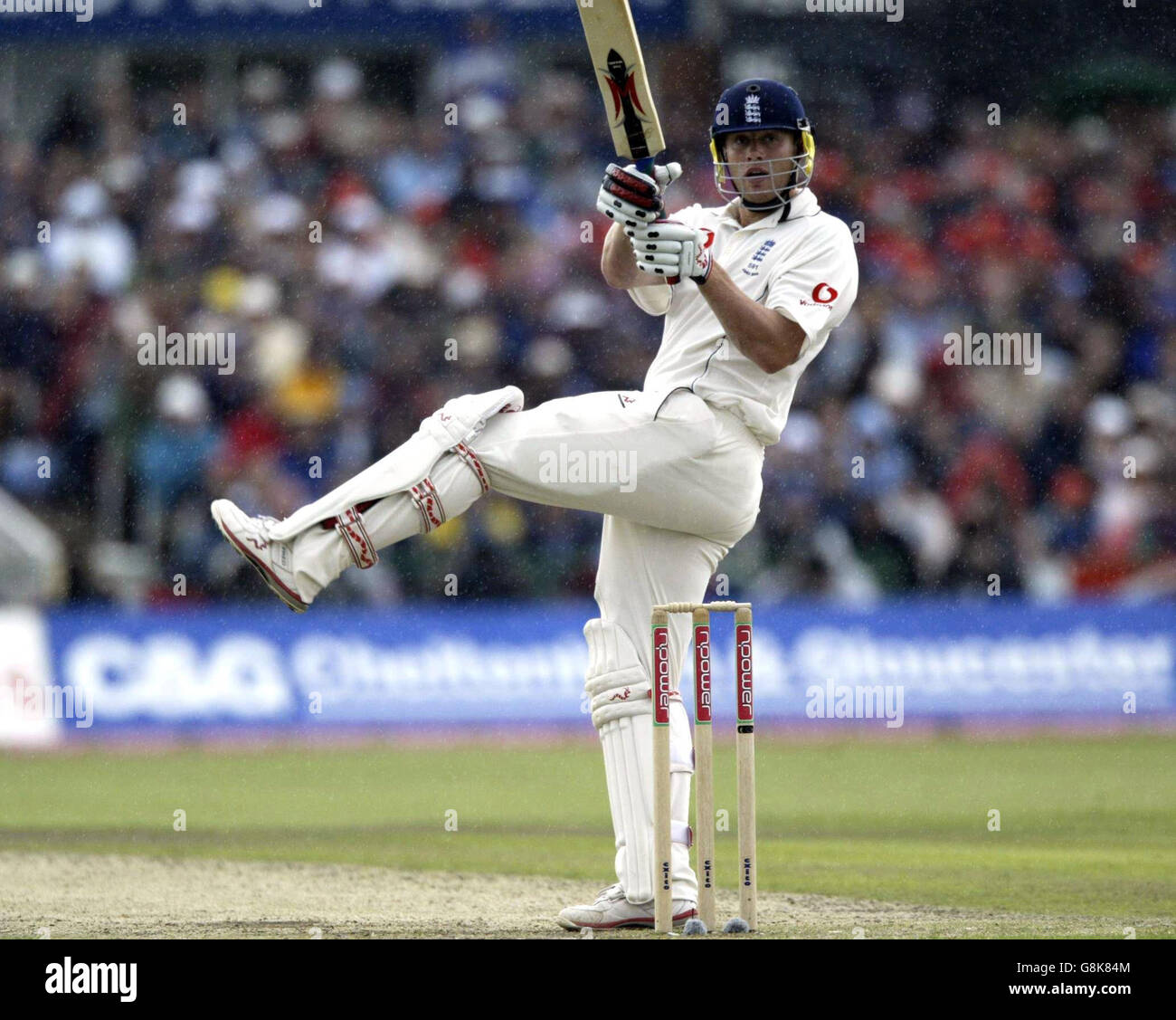 Cricket - The Ashes - npower Third Test - England gegen Australien - Old Trafford. Andrew Flintoff aus England. Stockfoto
