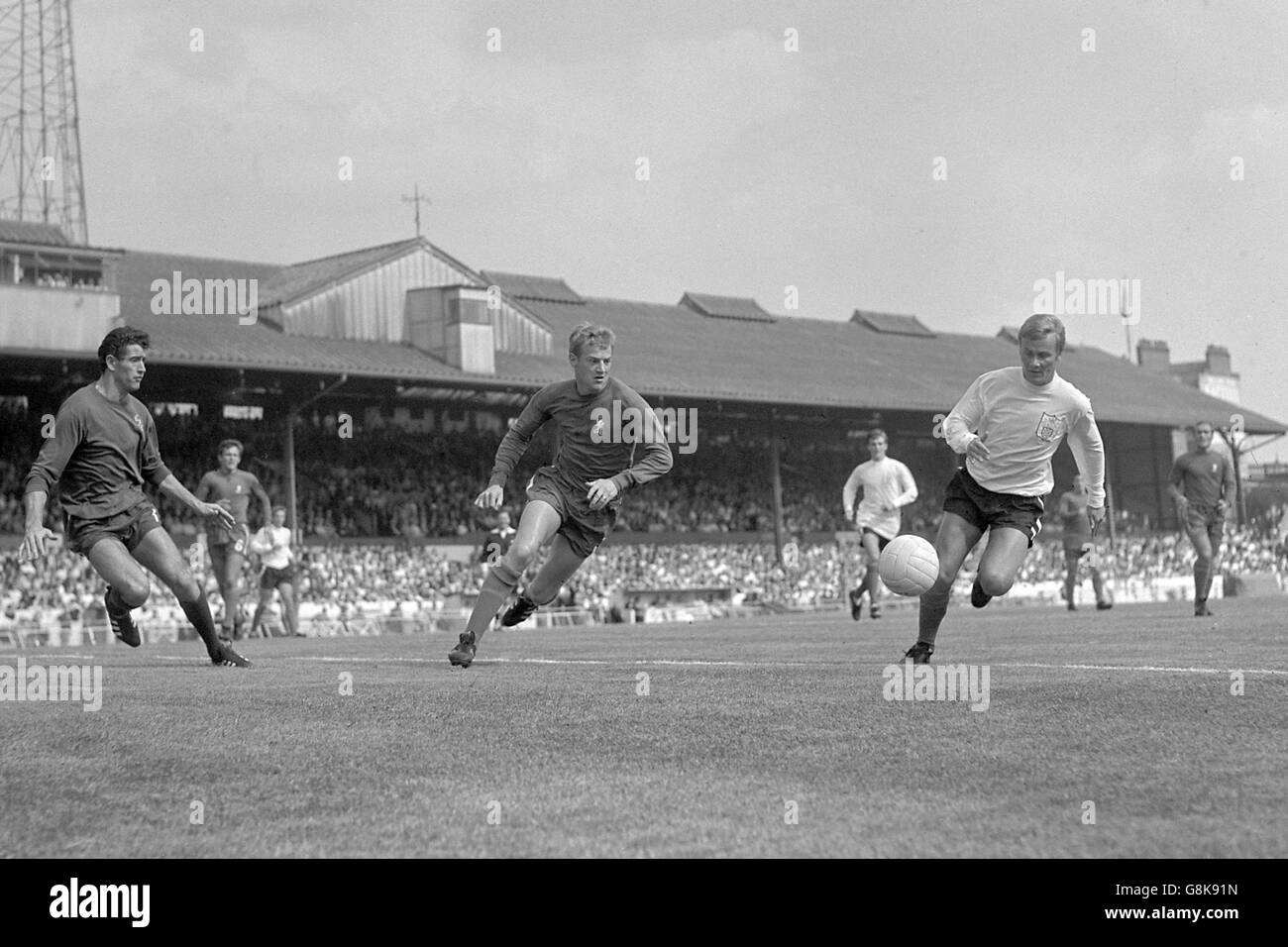 Fußball - Football League Division One - Chelsea V Fulham - Stamford Bridge Stockfoto