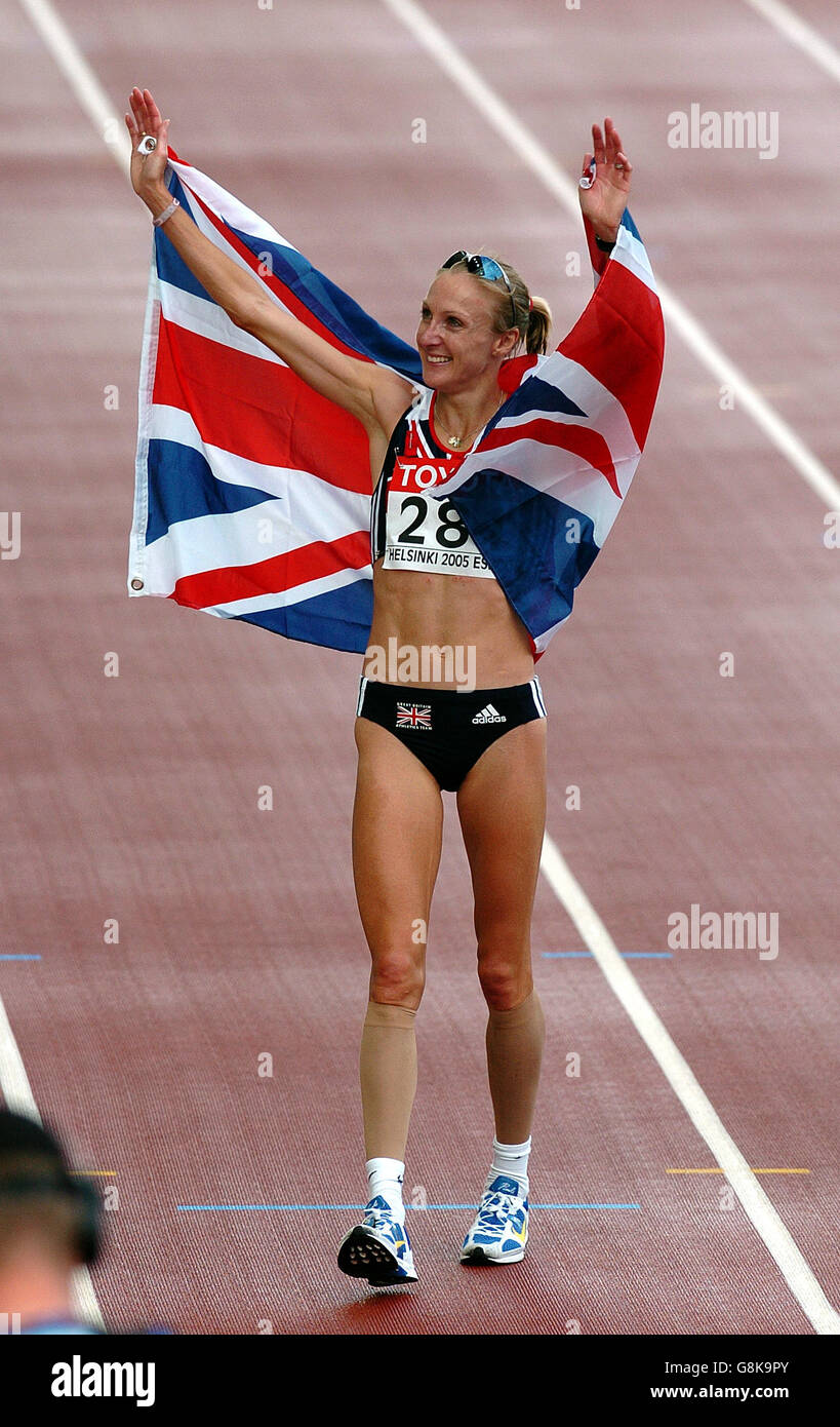 Leichtathletik - Welt der IAAF Leichtathletik WM - Helsinki 2005 - Olympiastadion Stockfoto