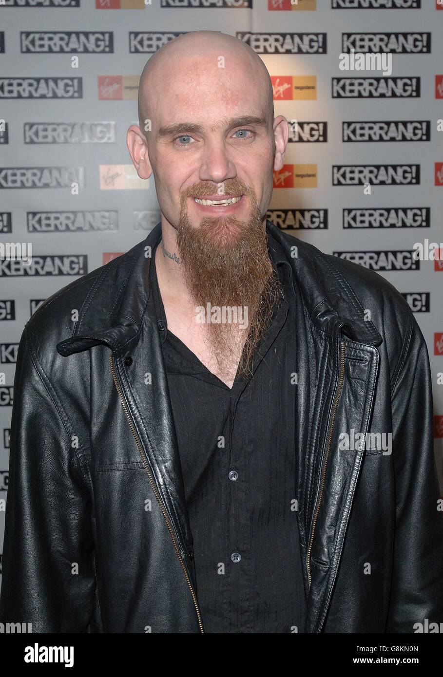 Nick Oliveri bei den Kerrang! Awards, Donnerstag, 25. August 2005, statt in der Brauerei im Zentrum von London. PRESSEVERBAND Foto. Bildnachweis sollte lauten: Steve Parsons/PA Stockfoto