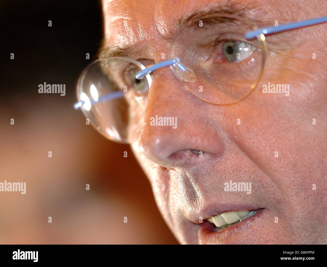 Englands Manager Sven Goran Eriksson während der Vorbereitung für Gruppe sechs WM-Qualifikationsspiel gegen Wales Stockfoto