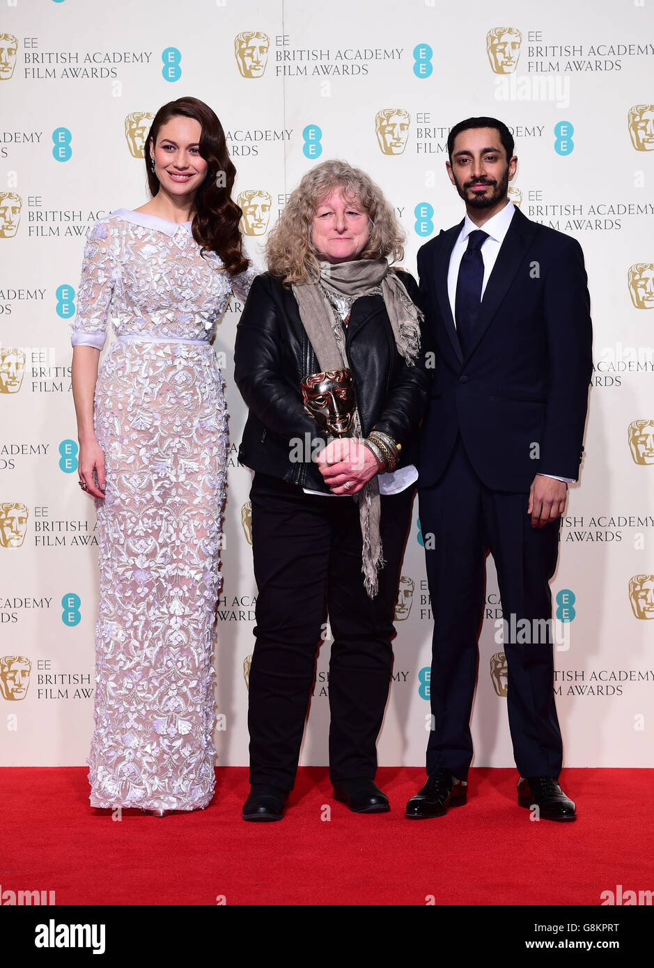 BAFTA Film Awards 2016 - Press Room - London Stockfoto