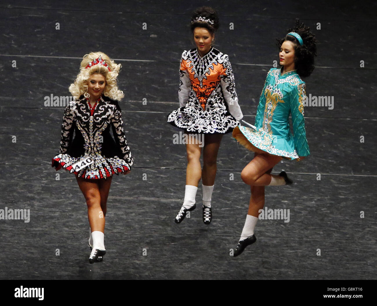 Alle Schottland Irish Dance Meisterschaften Stockfoto