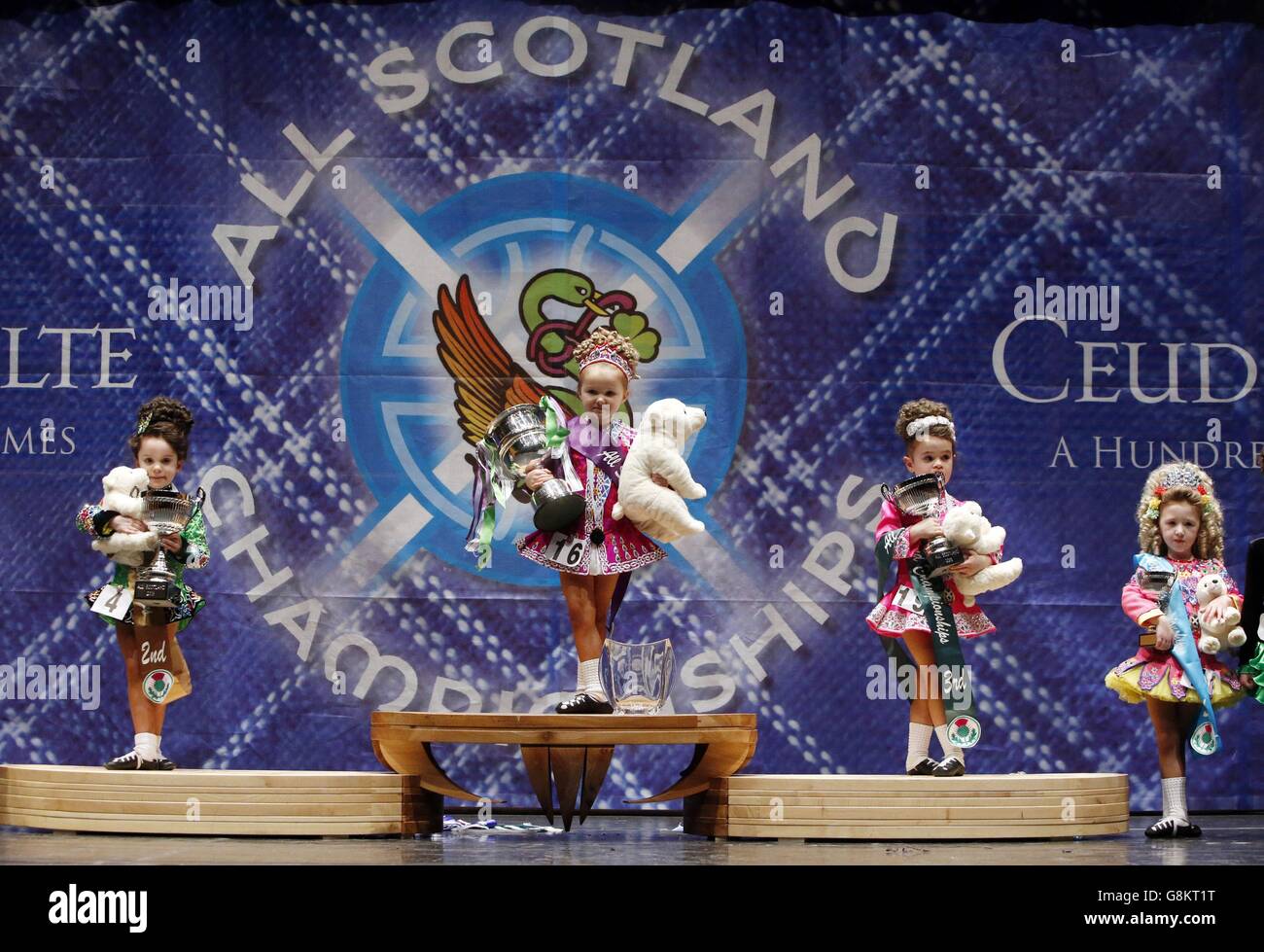 Alle Schottland Irish Dance Meisterschaften Stockfoto