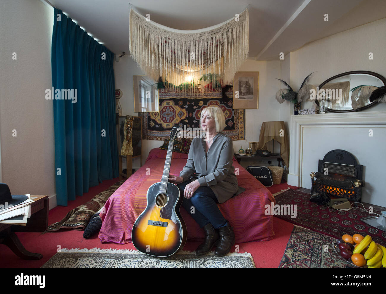 Hendrix flach auf show Stockfoto