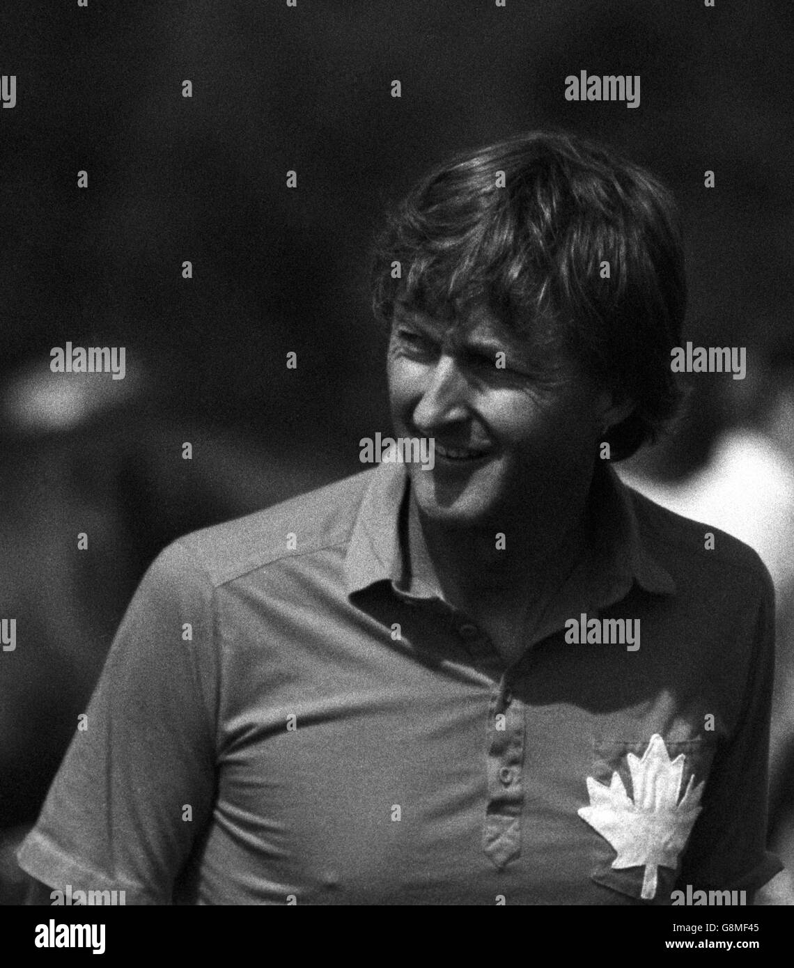 Herr Galen Weston. Kanadischer Millionär Herr Galen Weston spielt Polo in Windsor heute spielte der Supermarktmagnate für das Maple Leafs-Team. 206418-2a Stockfoto