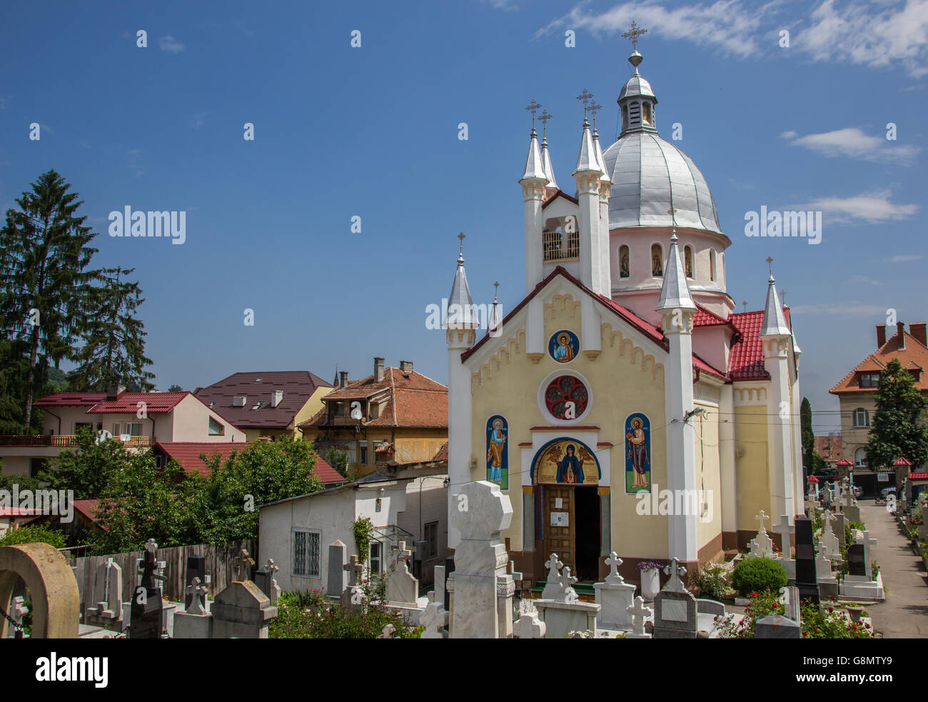 Kirche St. Paraschiva in Brasov, Rumänien Stockfoto