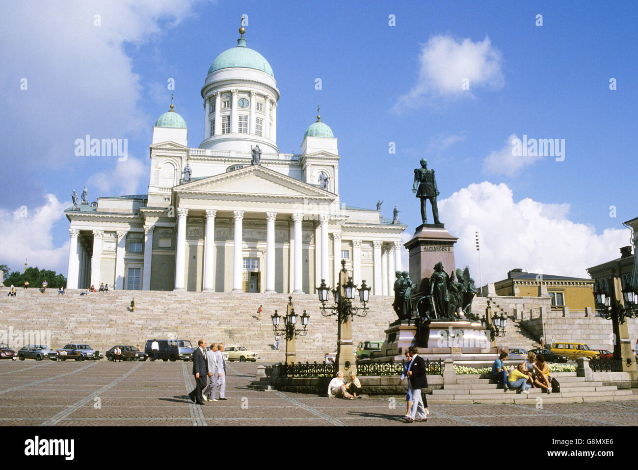 Kathedrale im Senat quadratisch Stockfoto