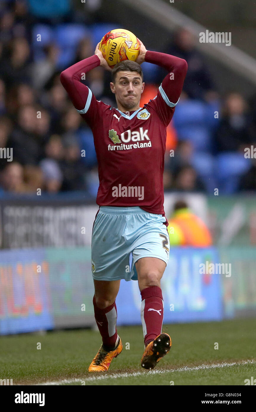 Lesung V Burnley - Sky Bet Meisterschaft - Madejski-Stadion Stockfoto