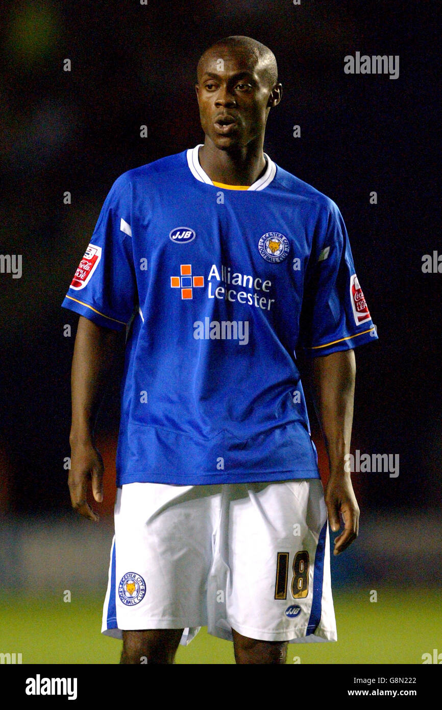 Fußball - Coca-Cola Football League Championship - Leicester City / Stoke City - Walkers Stadium. Elvis Hammond, Leicester City Stockfoto