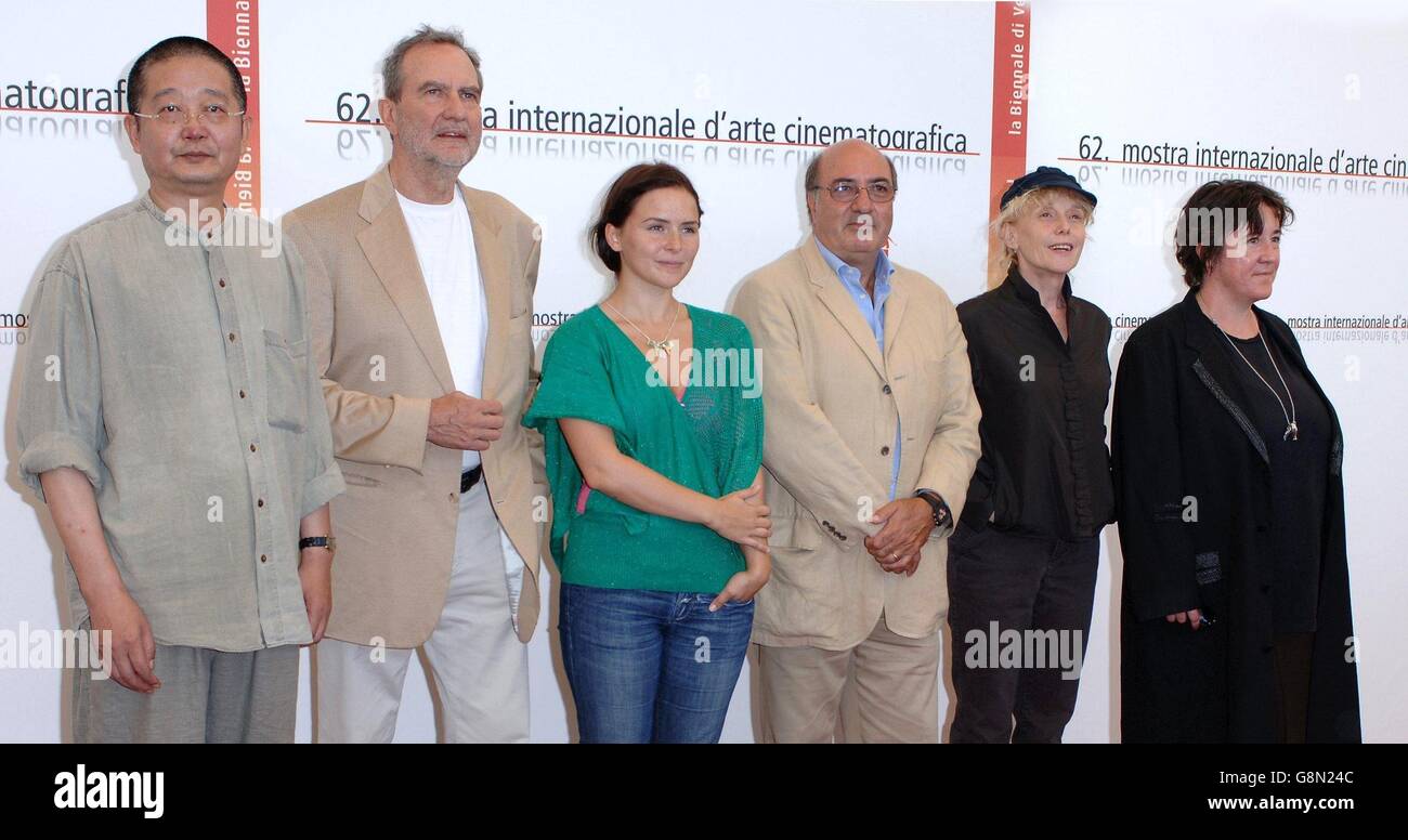 62. Filmfestspiele von Venedig "Jury Photocall" - Palazzo Del Casino Stockfoto