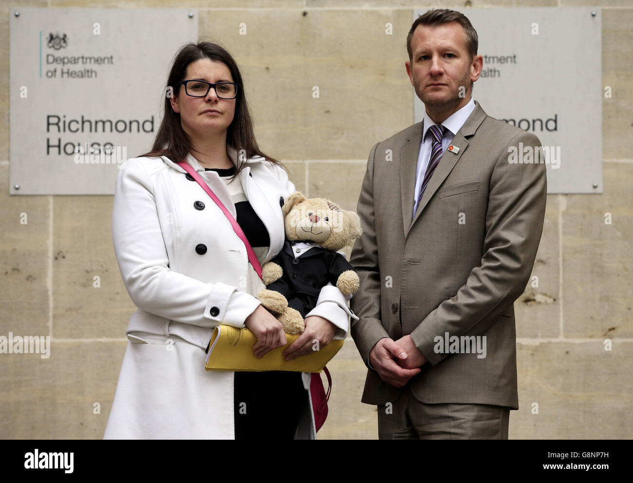 Sepsis-Sensibilisierungskampagne Stockfoto