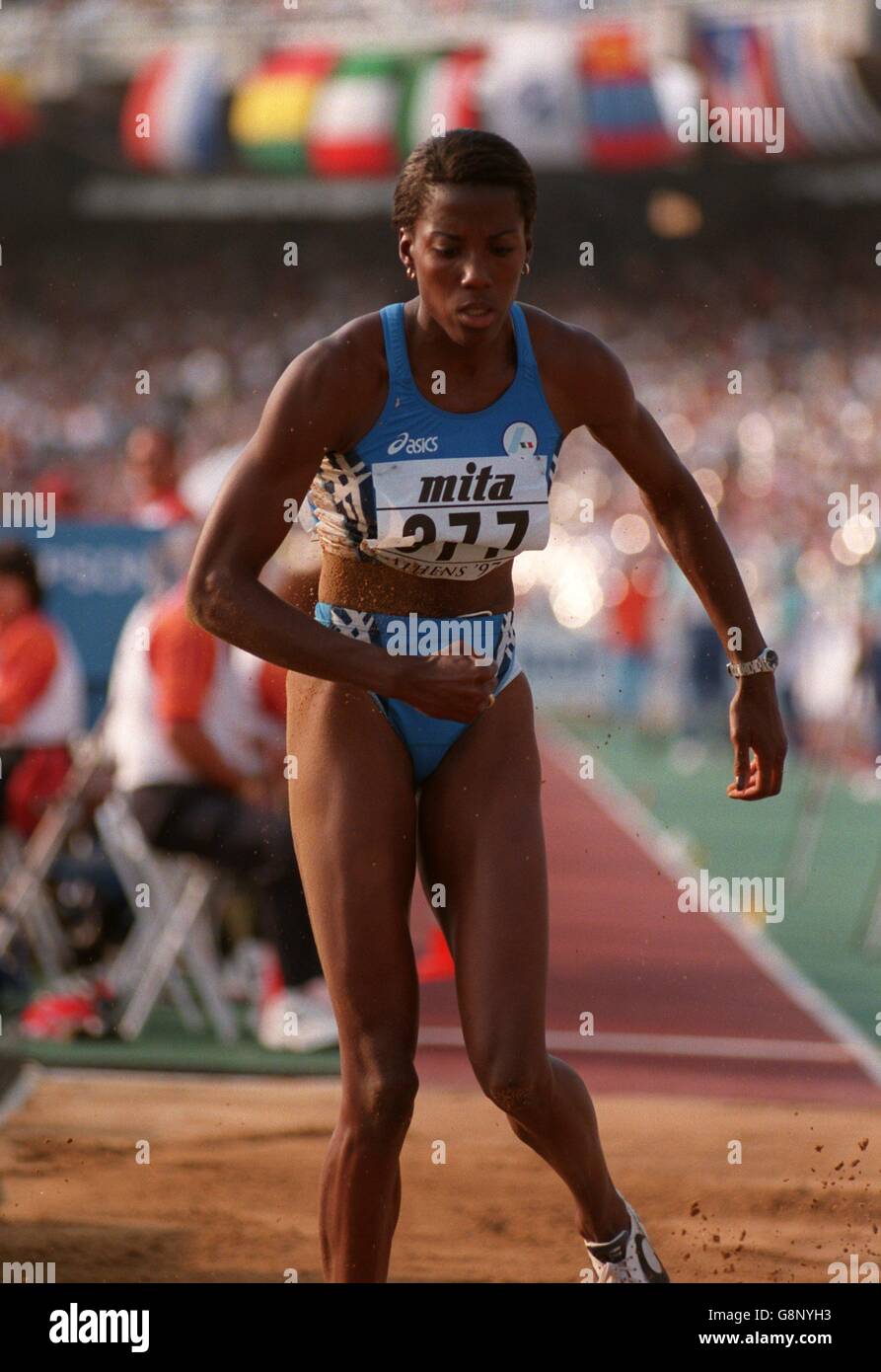 Leichtathletik Sechste Weltmeisterschaften Athen 1997 Finale der