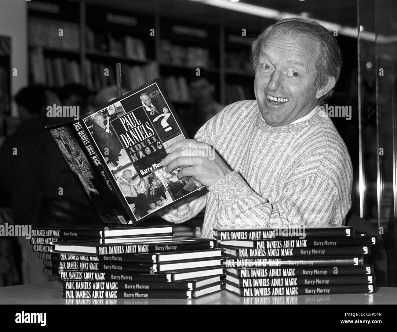 Paul Daniels - Buchpräsentation 'Erwachsenen Magic' - Whiteleys, London Stockfoto