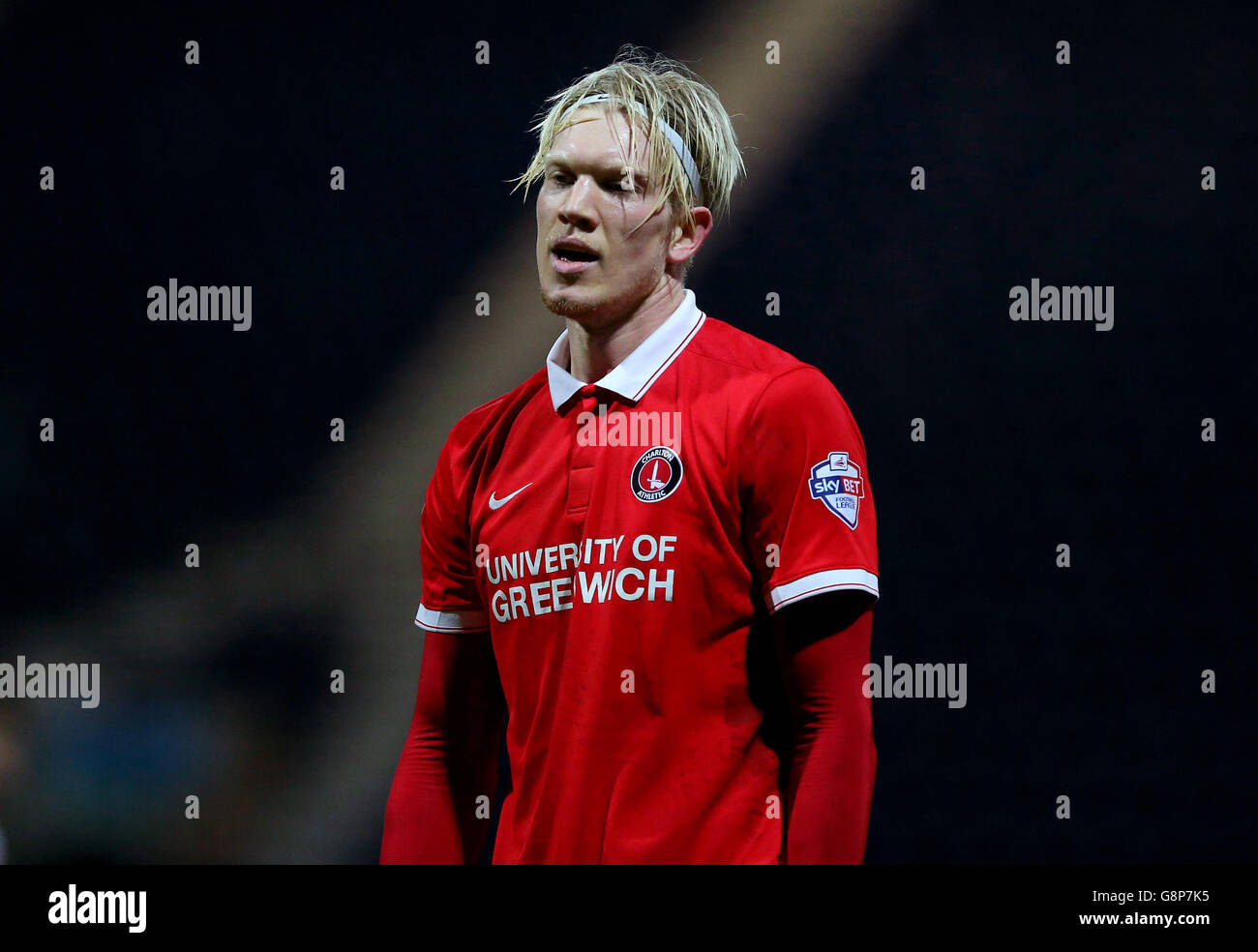 Preston North End V Charlton Athletic - Sky Bet Meisterschaft - Deepdale Stockfoto