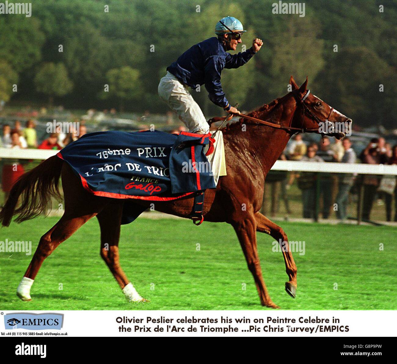 Pferderennen - Prix de l ' Arc de Triomphe Stockfoto