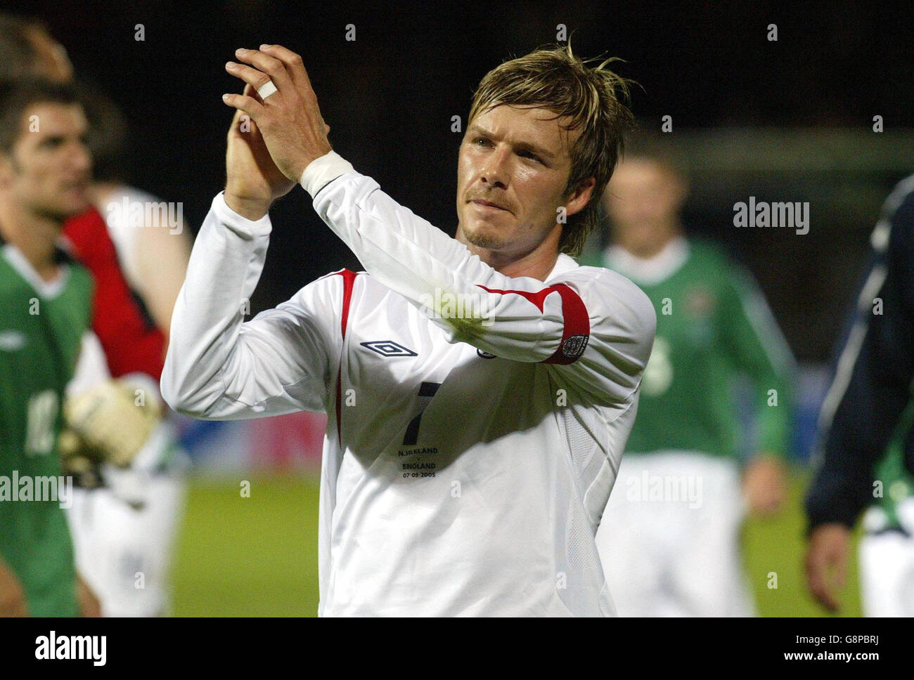 Fußball Northern Ireland 32 Stockfoto