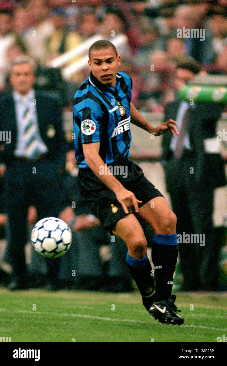 Italienischer Fußball - Serie A - Inter Mailand / Latium. Ronaldo, Inter Mailand Stockfoto