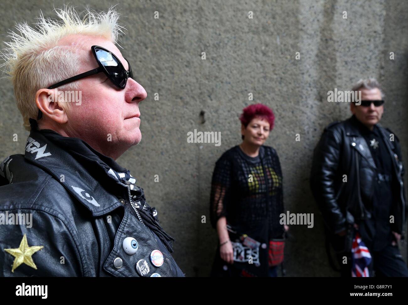 Punk-London Stockfoto