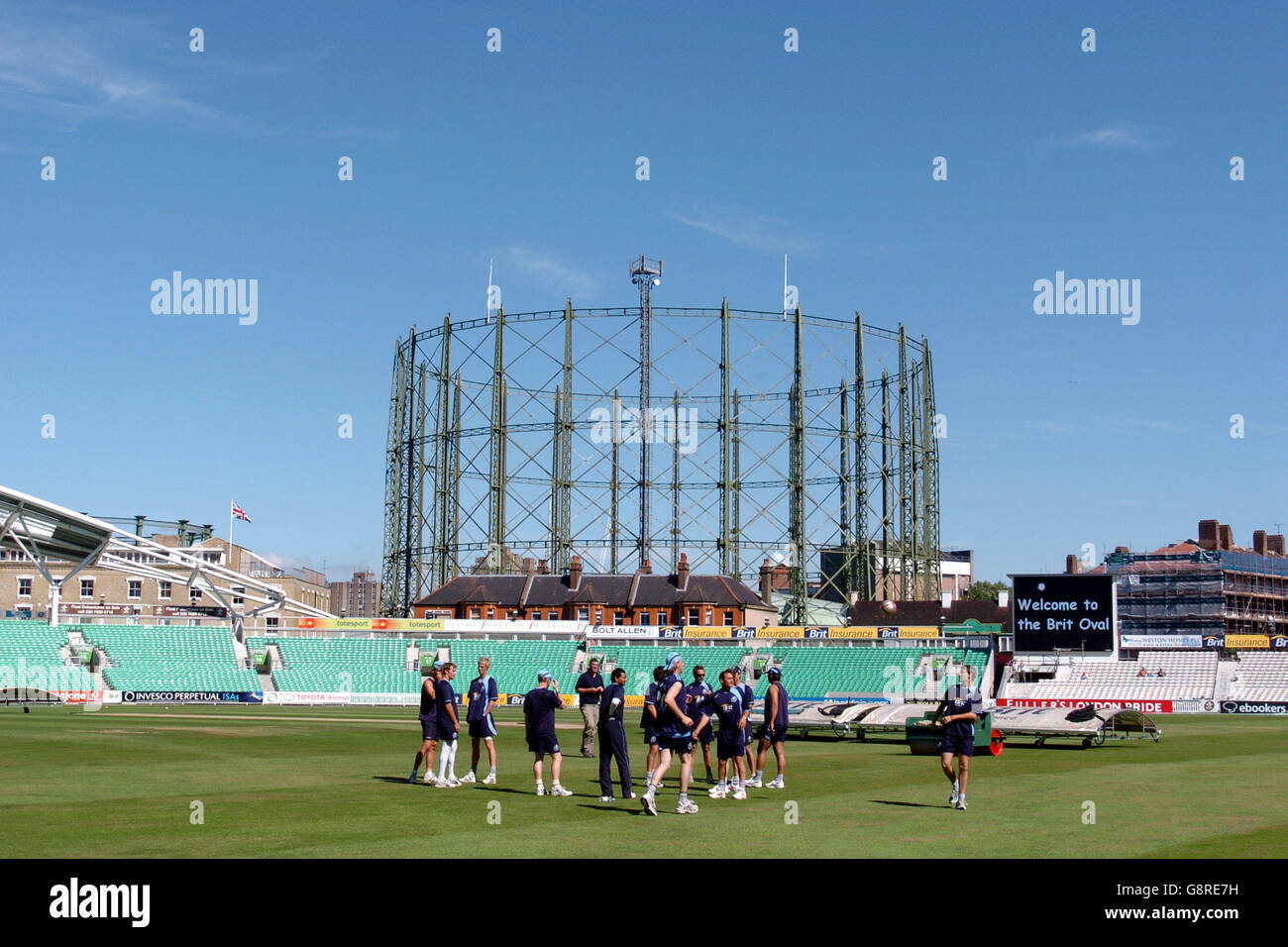 Cricket - totesport National Cricket League - Division One - Surrey Lions / Somerset Sabers - The Brit Oval. Eine allgemeine Ansicht des Brit Oval Stockfoto