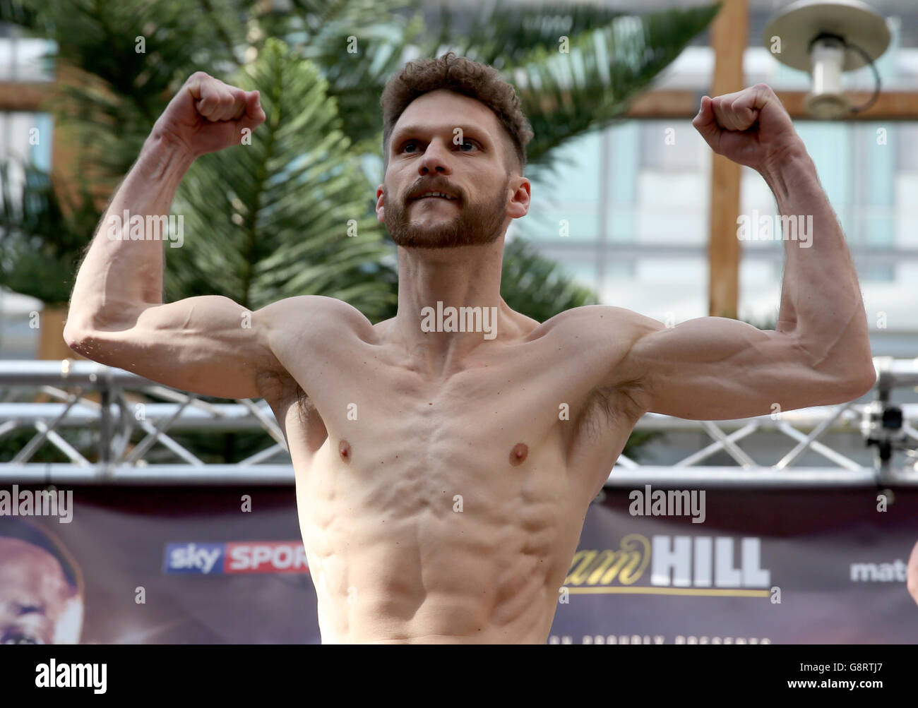 Kell Brook V Kevin Bizier-wiegen - Wintergärten Stockfoto