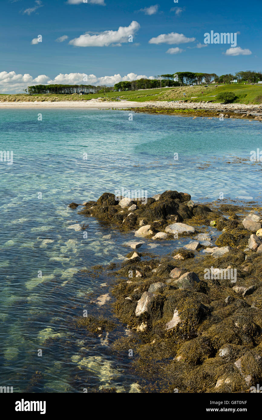 Irland, Co. Sligo, Mullaghmore, Strand vom Hafen Stockfoto
