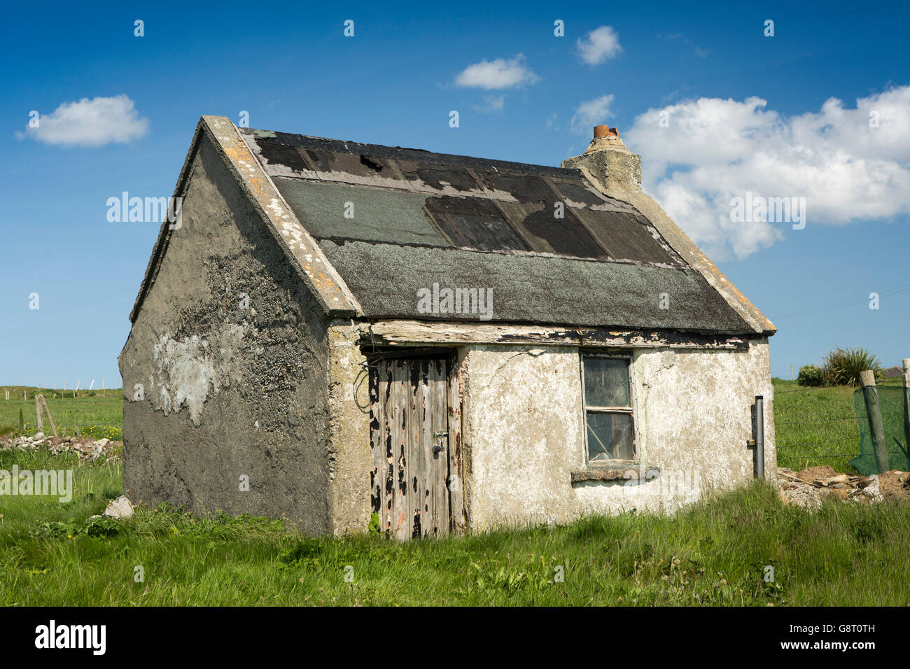 Irland, Co. Sligo, Raghly, kleine Fischerhaus Stockfoto