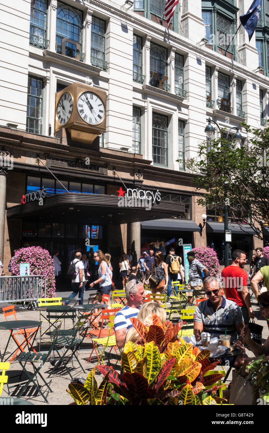 R. H. Macy & Company-Flagship-Store, NYC Stockfoto