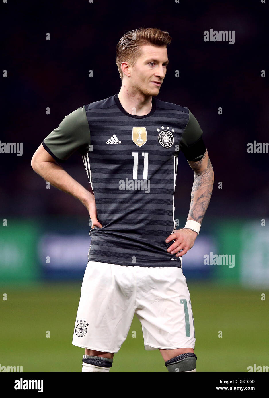 Deutschland gegen England - internationale Freundschaftsspiele - Olympiastadion Stockfoto