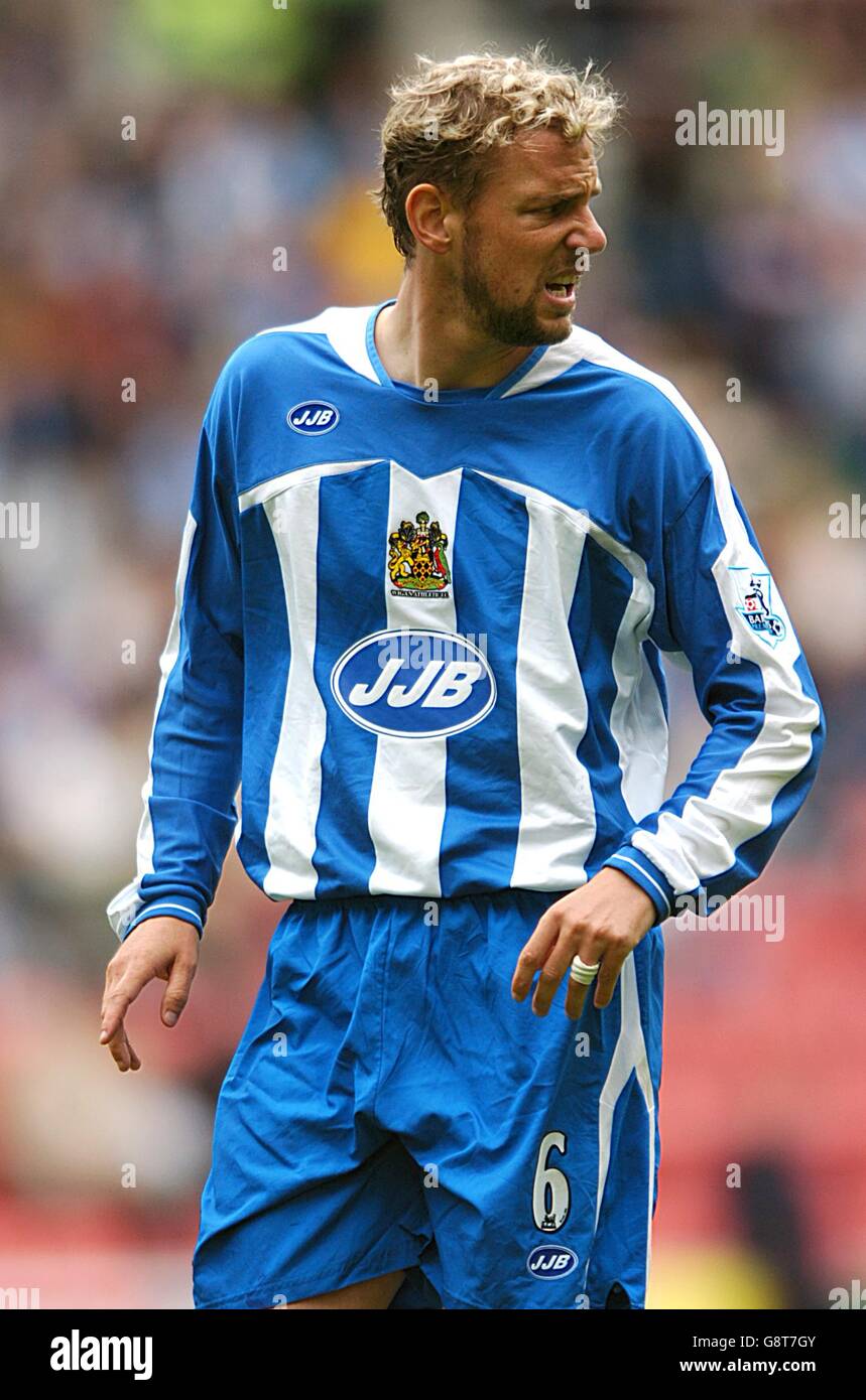 Fußball - FA Barclays Premiership - Wigan Athletic V Middlesbrough - JJB Stadium Stockfoto