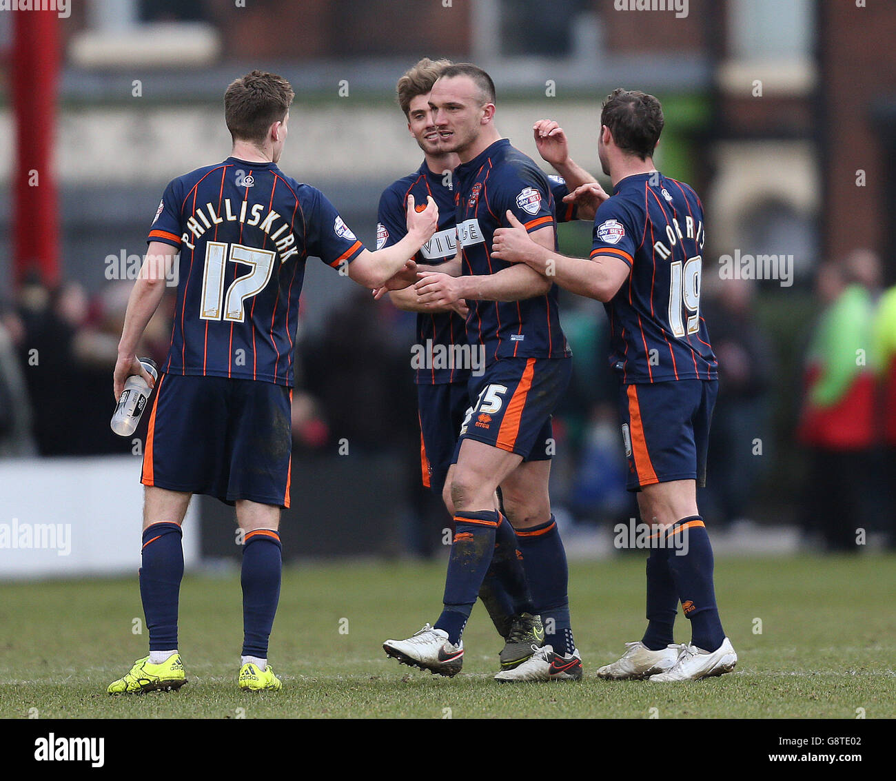 Crewe Alexandra V Blackpool - Sky Bet League One - Gresty Road Stockfoto