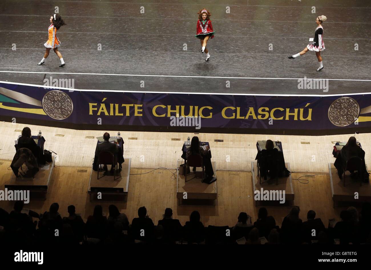 Irish Dance-WM Stockfoto