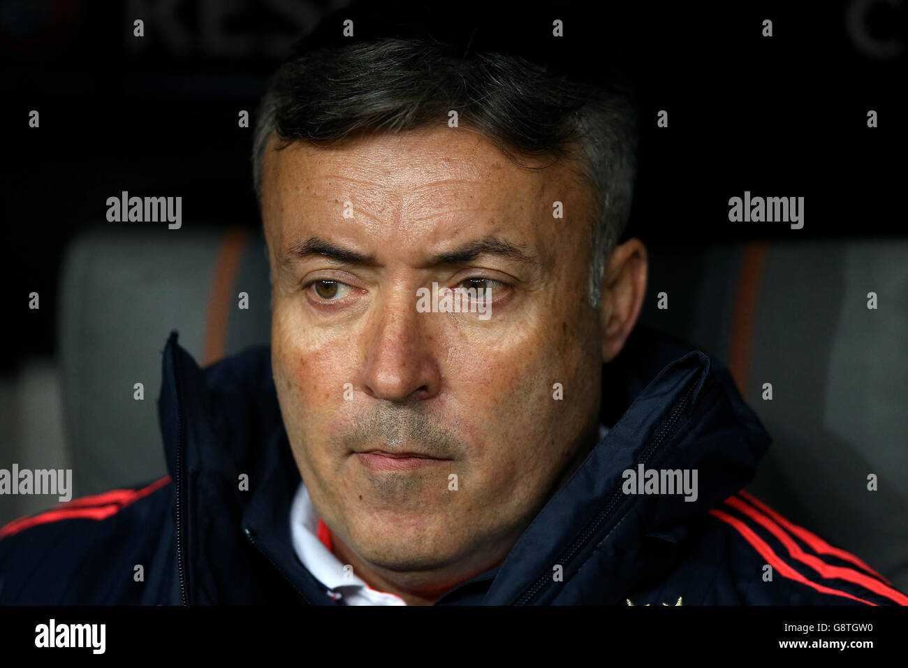 Bayern München / Juventus - UEFA Champions League - 16. Runde - 2. Etappe - Allianz Arena. Bayern München Assistenztrainer Domenec Torrent Stockfoto