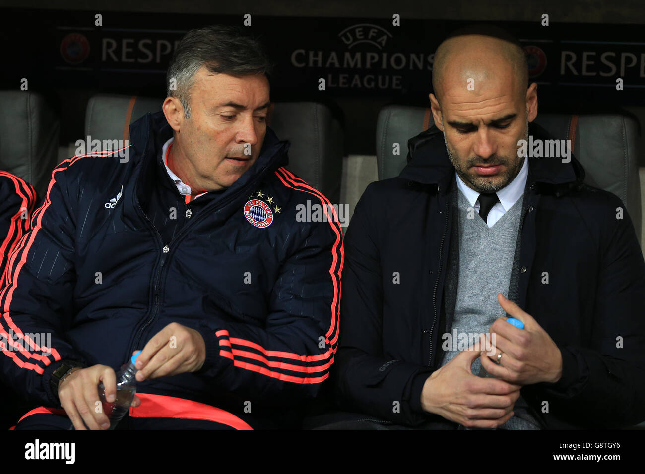 FC Bayern München V Juventus - UEFA Champions League - Runde der letzten 16 - Rückspiel - Allianz Arena Stockfoto