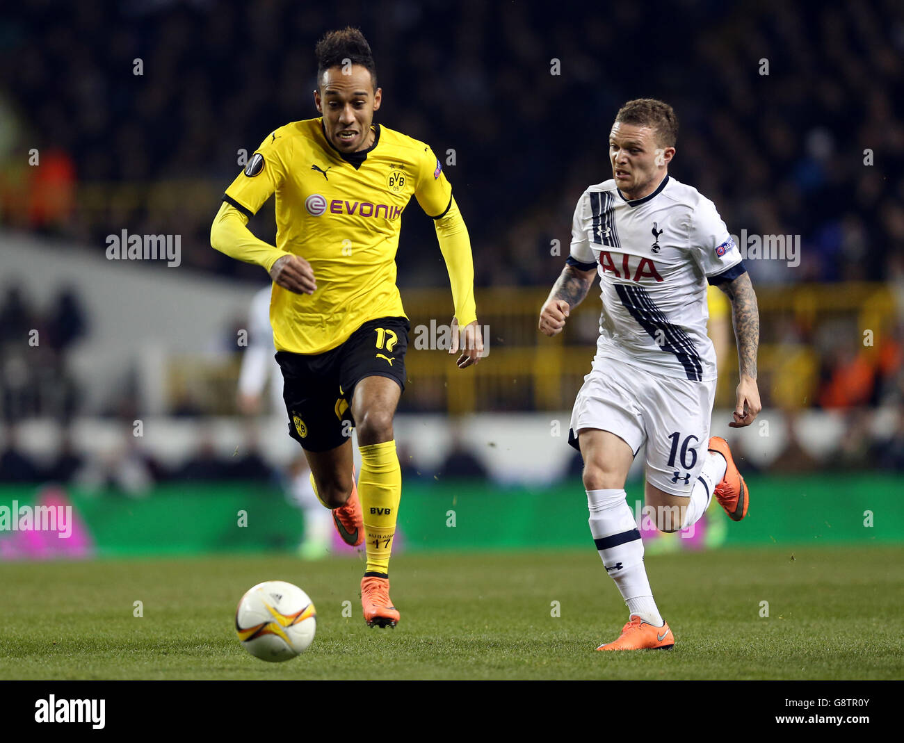 Tottenham Hotspur V Borussia Dortmund - UEFA Europa League - Runde von sechzehn - Rückspiel - White Hart Lane Stockfoto