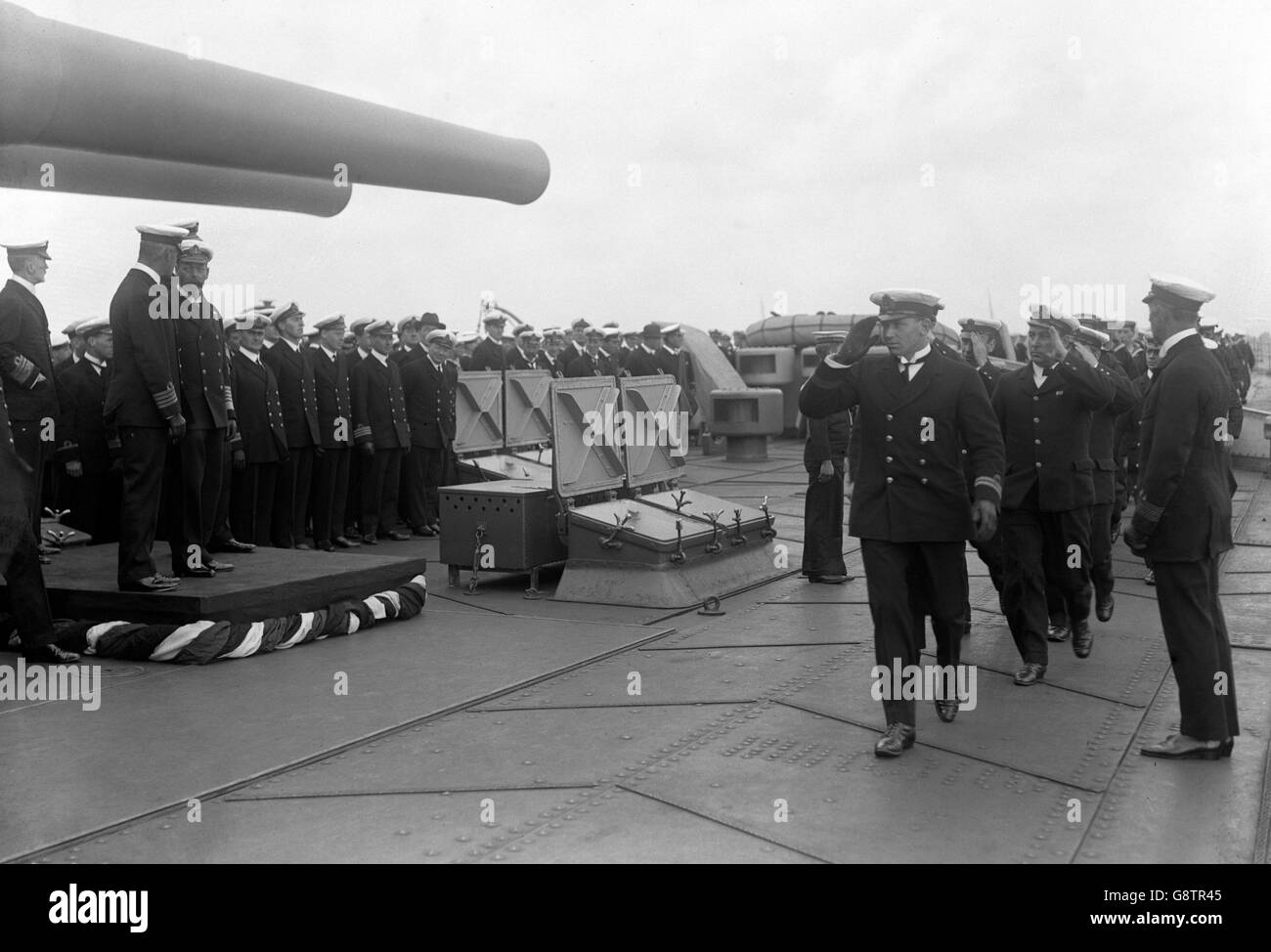 King George V - HMS mutig - 1917 Stockfoto