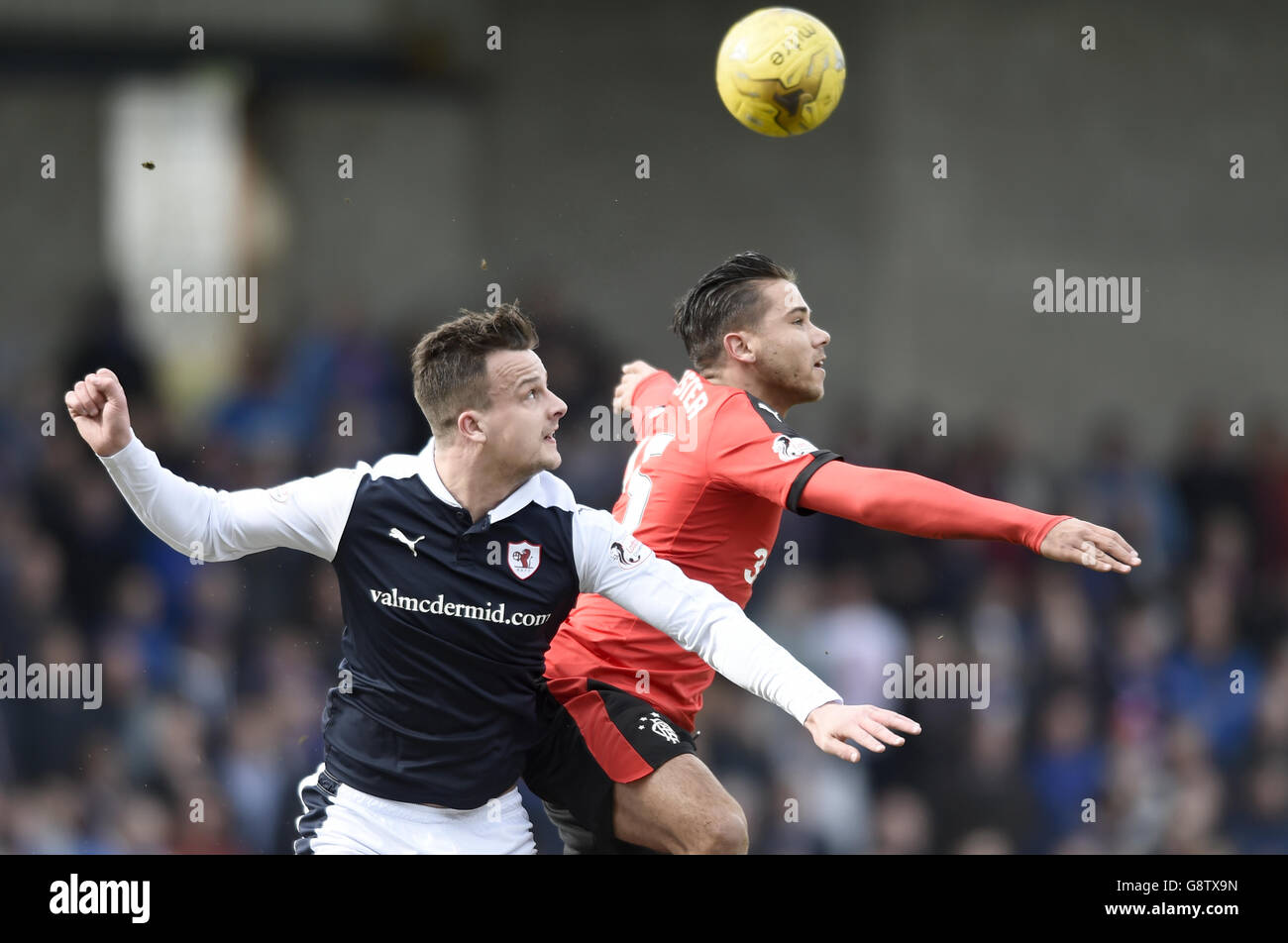 Raith Rovers V Rangers - Ladbrokes schottische Meisterschaft - Starks Park Stockfoto