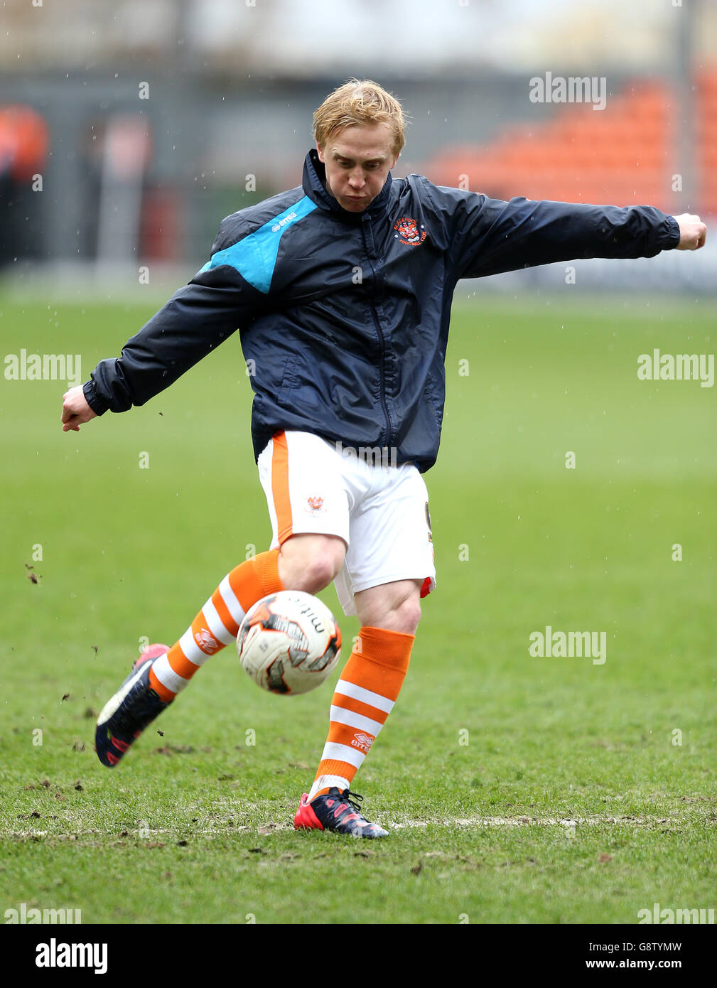 Blackpool / Southend United - Sky Bet League One - Bloomfield Road. Mark Cullen, Blackpool Stockfoto