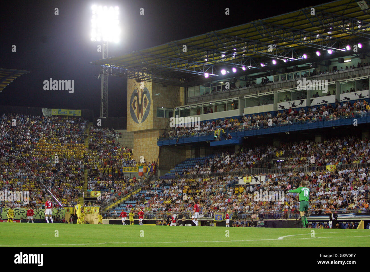 Fußball - UEFA Champions League - Gruppe D - Villarreal V Manchester United - El Madrigal Stockfoto