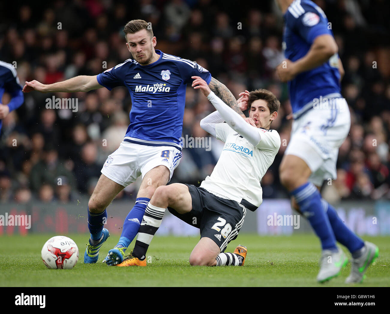 Fulham V Cardiff City - Sky Bet Championship - Craven Cottage Stockfoto