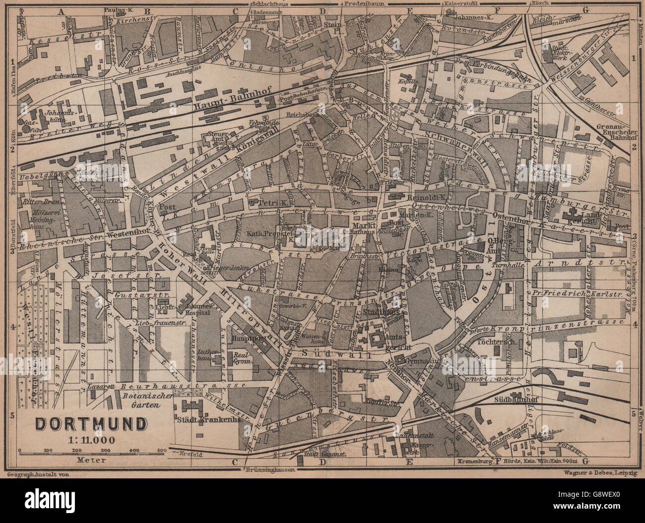 DORTMUND-Stadt-Stadt-attraktivem & Hohensyburg. Nordrhein-Westfalen