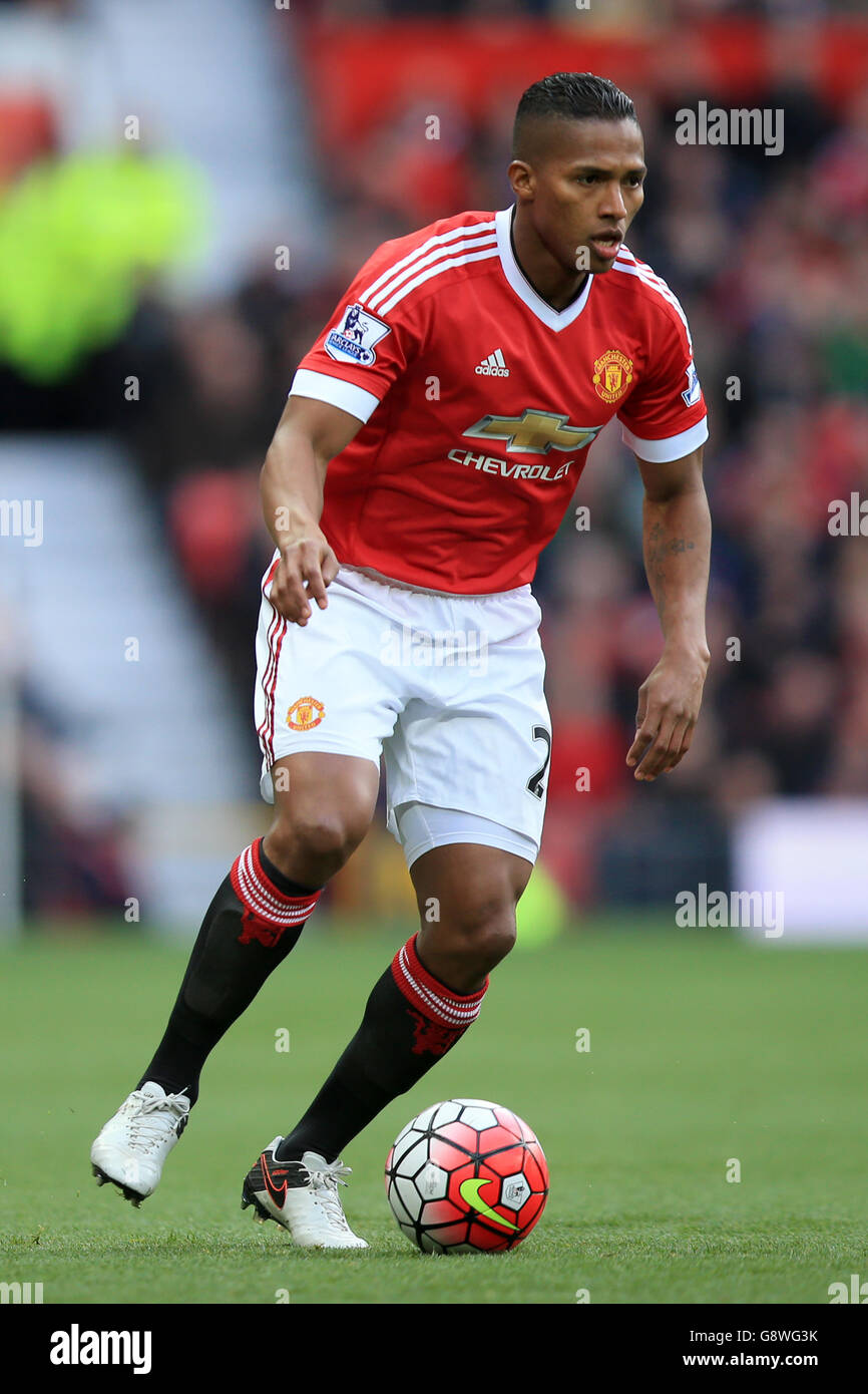 Manchester United / Aston Villa - Barclays Premier League - Old Trafford. Antonio Valencia von Manchester United Stockfoto