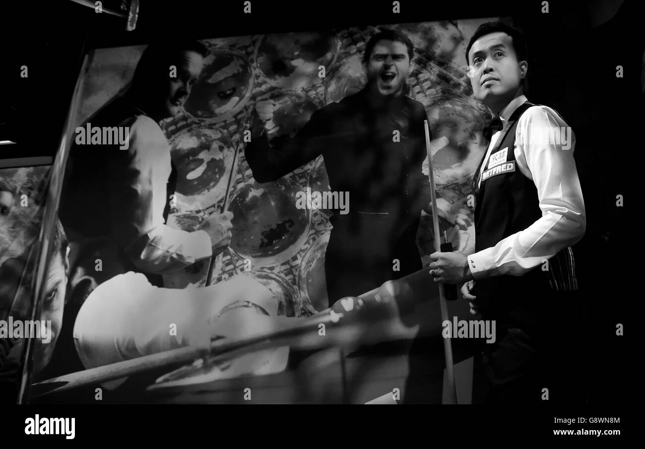 Betfred Snooker Weltmeisterschaft 2016 - Tag 13 - Crucible Theatre Stockfoto