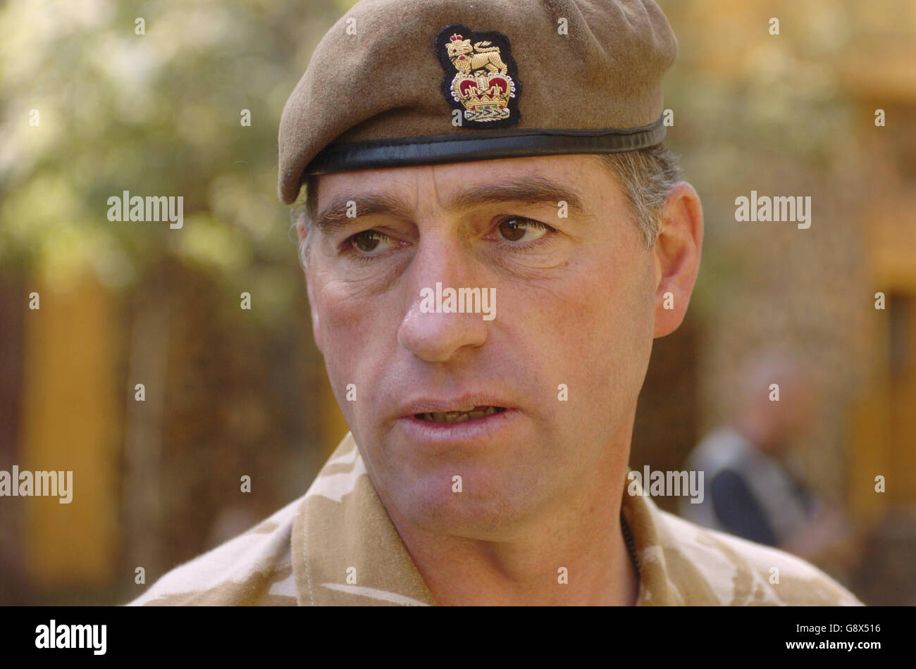 Colonel Steven Padget - ISAF - Kabul Stockfoto