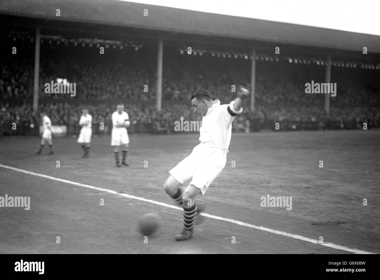 Swansea Town Fußballspieler Martin. (Vorname unbekannt). Stockfoto