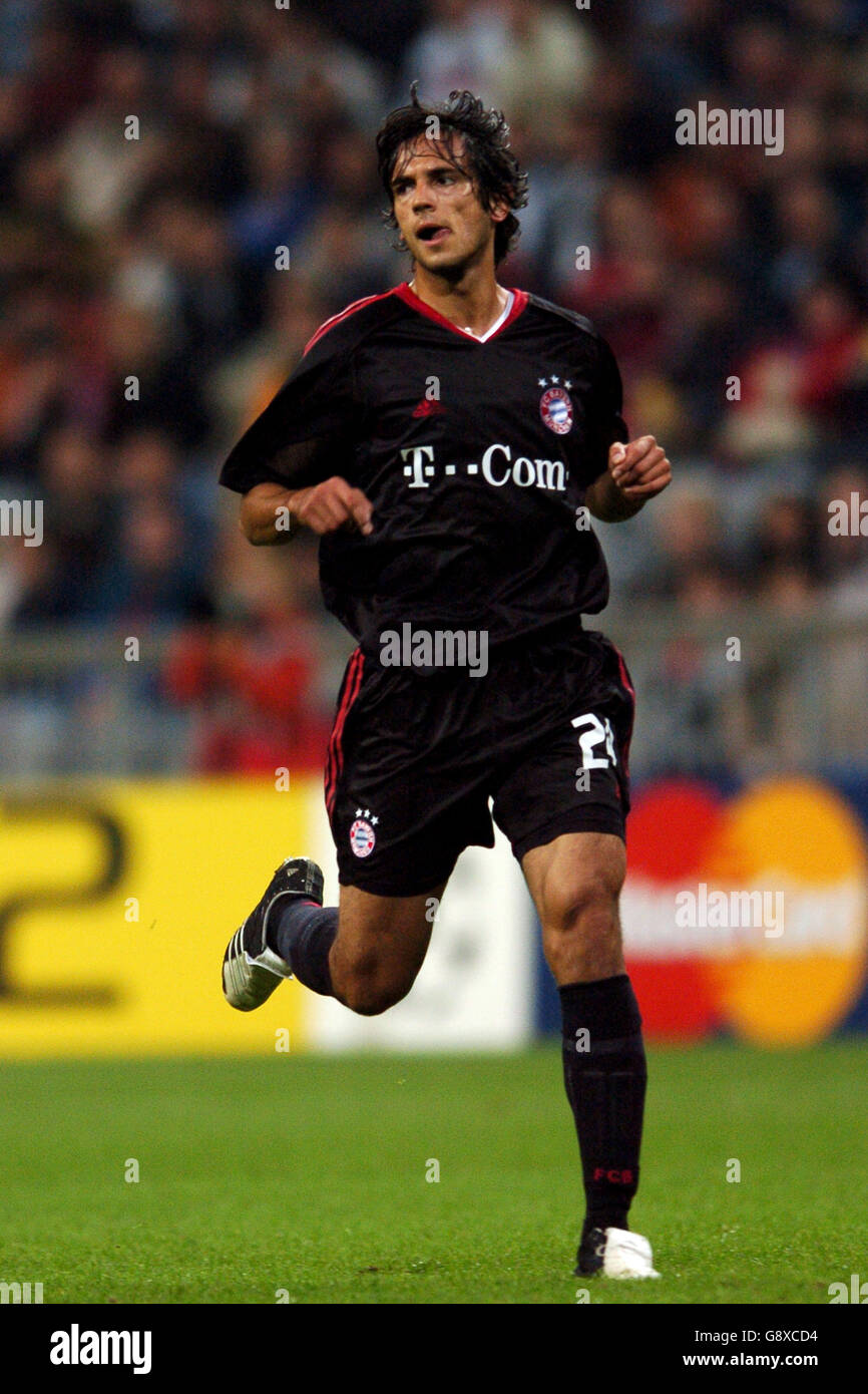 Fußball - UEFA Champions League - Gruppe A - Bayern München / Club Brügge - Allianz Arena. Roque Santa Cruz, Bayern München Stockfoto