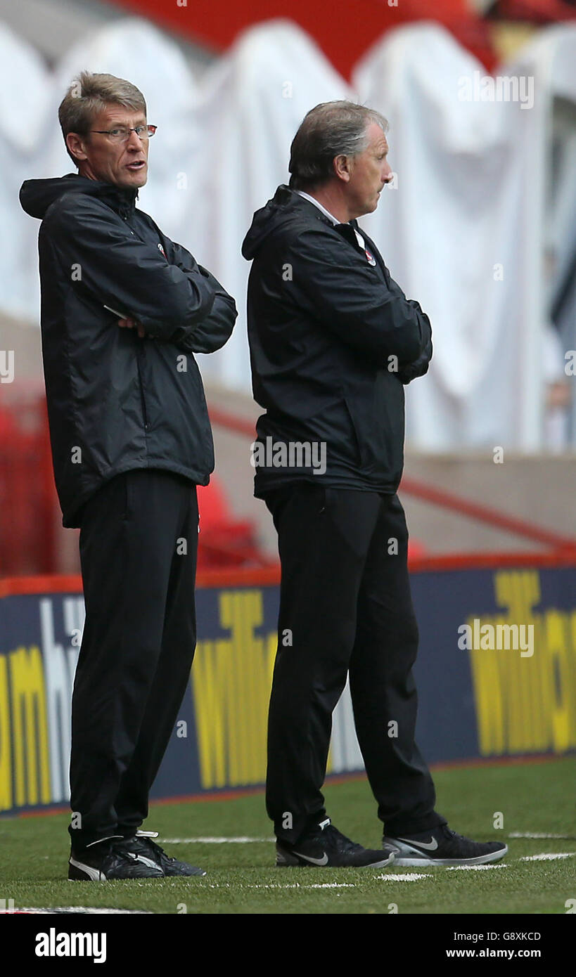 Charlton Athletic gegen Sheffield United – U18 Professional Development League 2 - Finale - The Valley Stockfoto