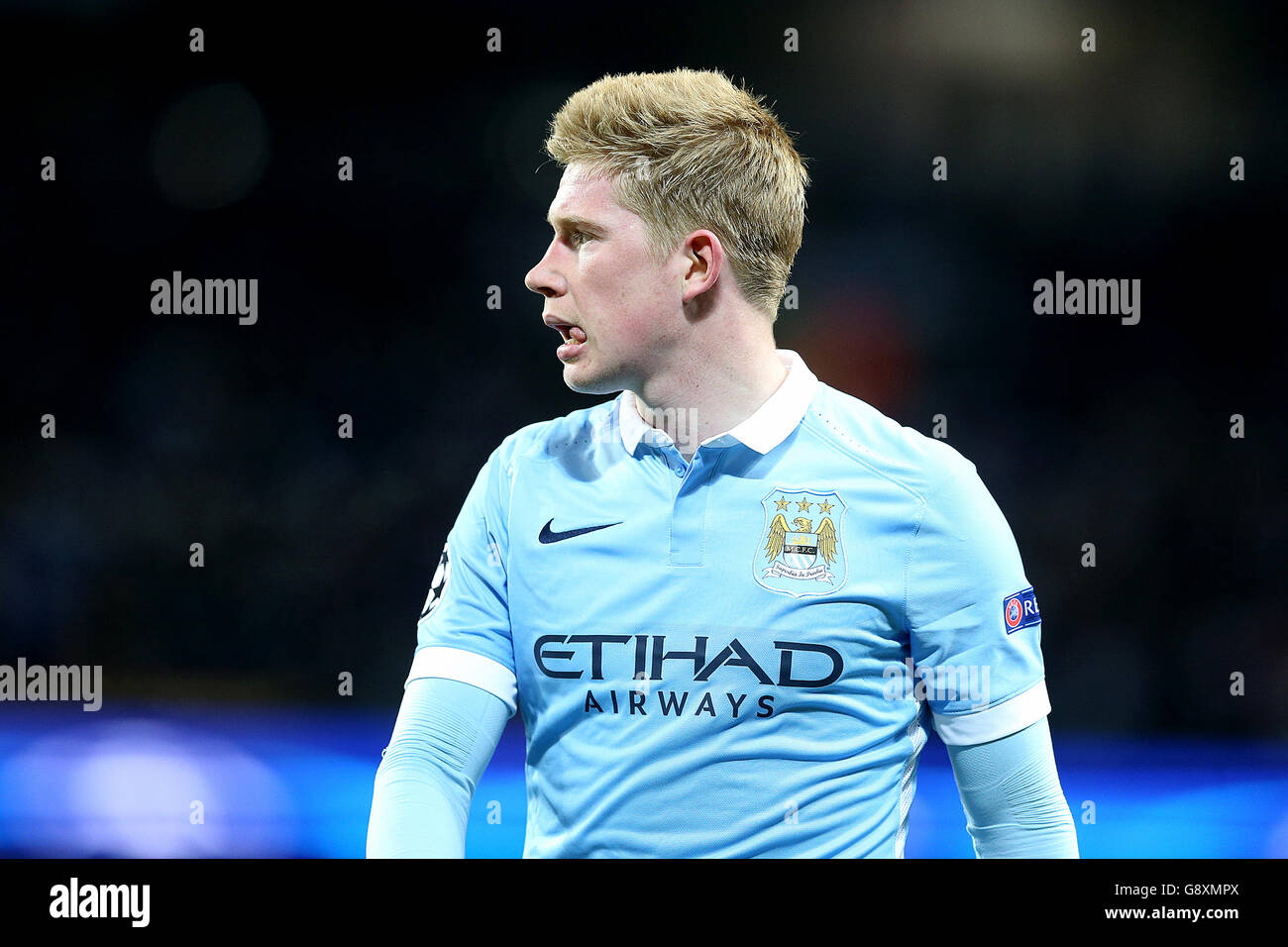 Manchester City gegen Real Madrid - UEFA Champions League - Semi-Final - Hinspiel - Etihad Stadium Stockfoto